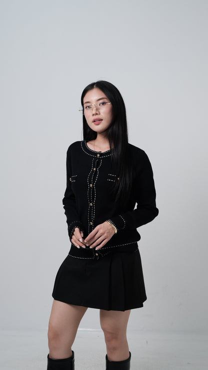 Cayt Cardie in Black