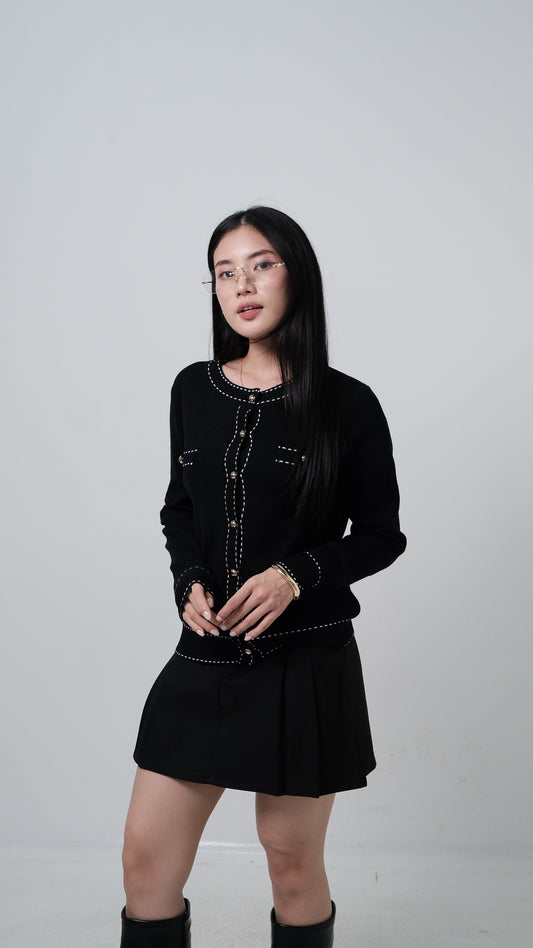 Cayt Cardie in Black