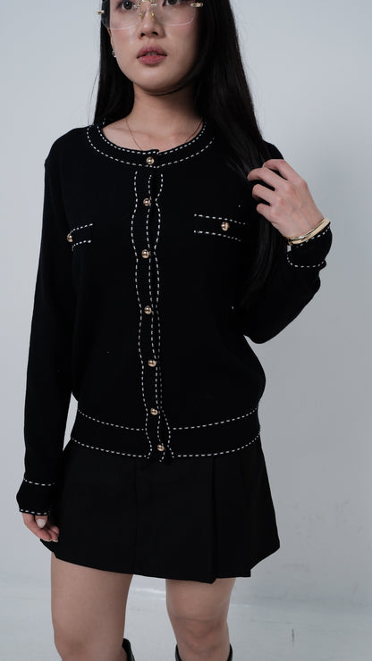 Cayt Cardie in Black