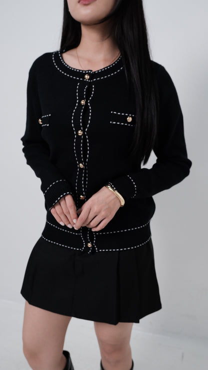 Cayt Cardie in Black